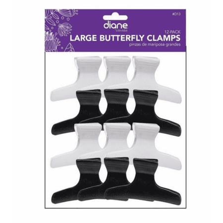 DIANE BUTTERFLY CLIPS